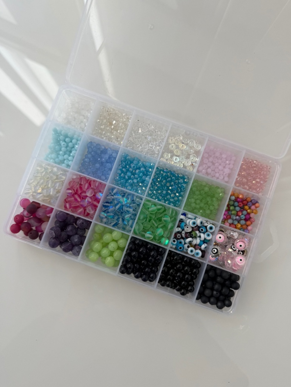 Assorted Craft Beads – 24 Types